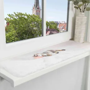 NANI Isomatte für Fensterbänke 90 x 28 cm grau